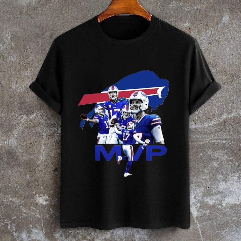 Buffalo Bills Josh Allen 17 NFL Football TShirt 91